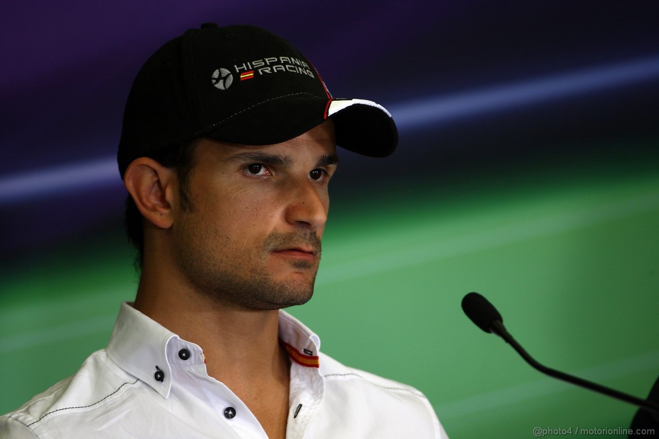 GP EUROPA, 23.06.2011- Conferenza Stampa, Vitantonio Liuzzi (ITA), Hispania Racing F1 Team, HRT  