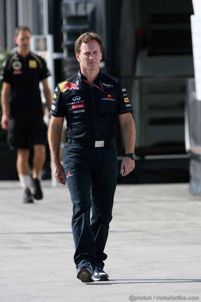 GP EUROPA, 25.06.2011- Christian Horner (GBR), Red Bull Racing, Sporting Director 