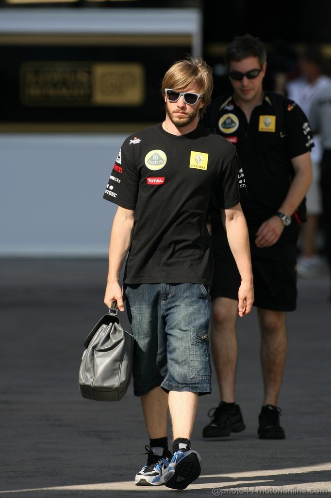 GP EUROPA, 25.06.2011- Nick Heidfeld (GER) Lotus Renault GP R31  