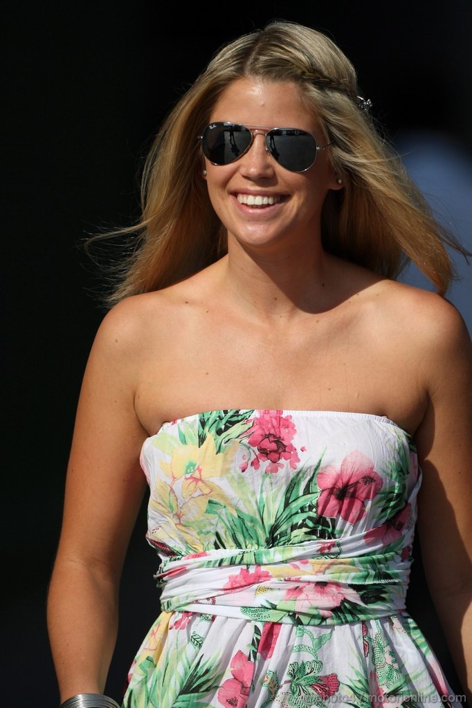 GP EUROPA, 25.06.2011- Isabell Reis, girlfriend of Timo Glock (GER) 