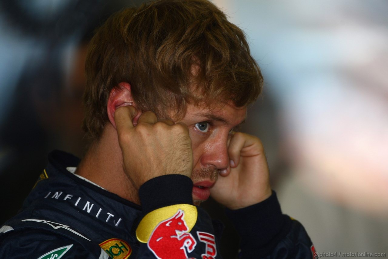 GP EUROPA, 25.06.2011- Prove Libere 3, Sabato, Sebastian Vettel (GER), Red Bull Racing, RB7 