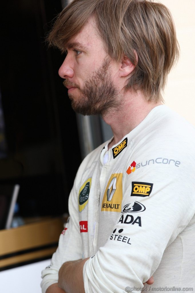 GP EUROPA, 25.06.2011- Prove Libere 3, Sabato, Nick Heidfeld (GER) Lotus Renault GP R31  