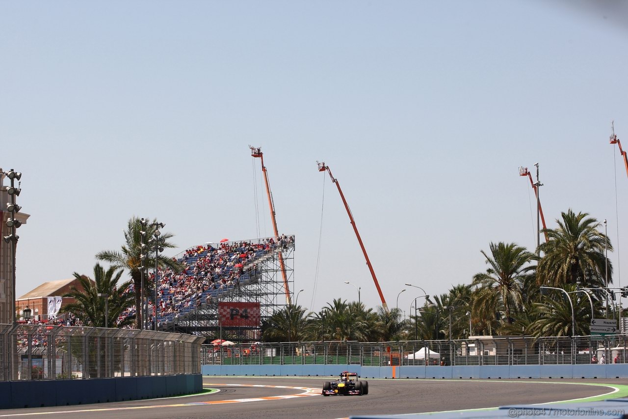 GP EUROPA, 25.06.2011- Prove Libere 3, Sabato, Sebastian Vettel (GER), Red Bull Racing, RB7 