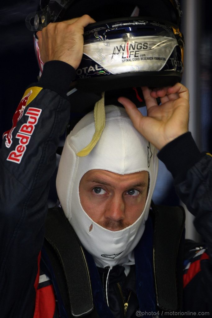 GP EUROPA, 25.06.2011- Prove Libere 3, Sabato, Sebastian Vettel (GER), Red Bull Racing, RB7 