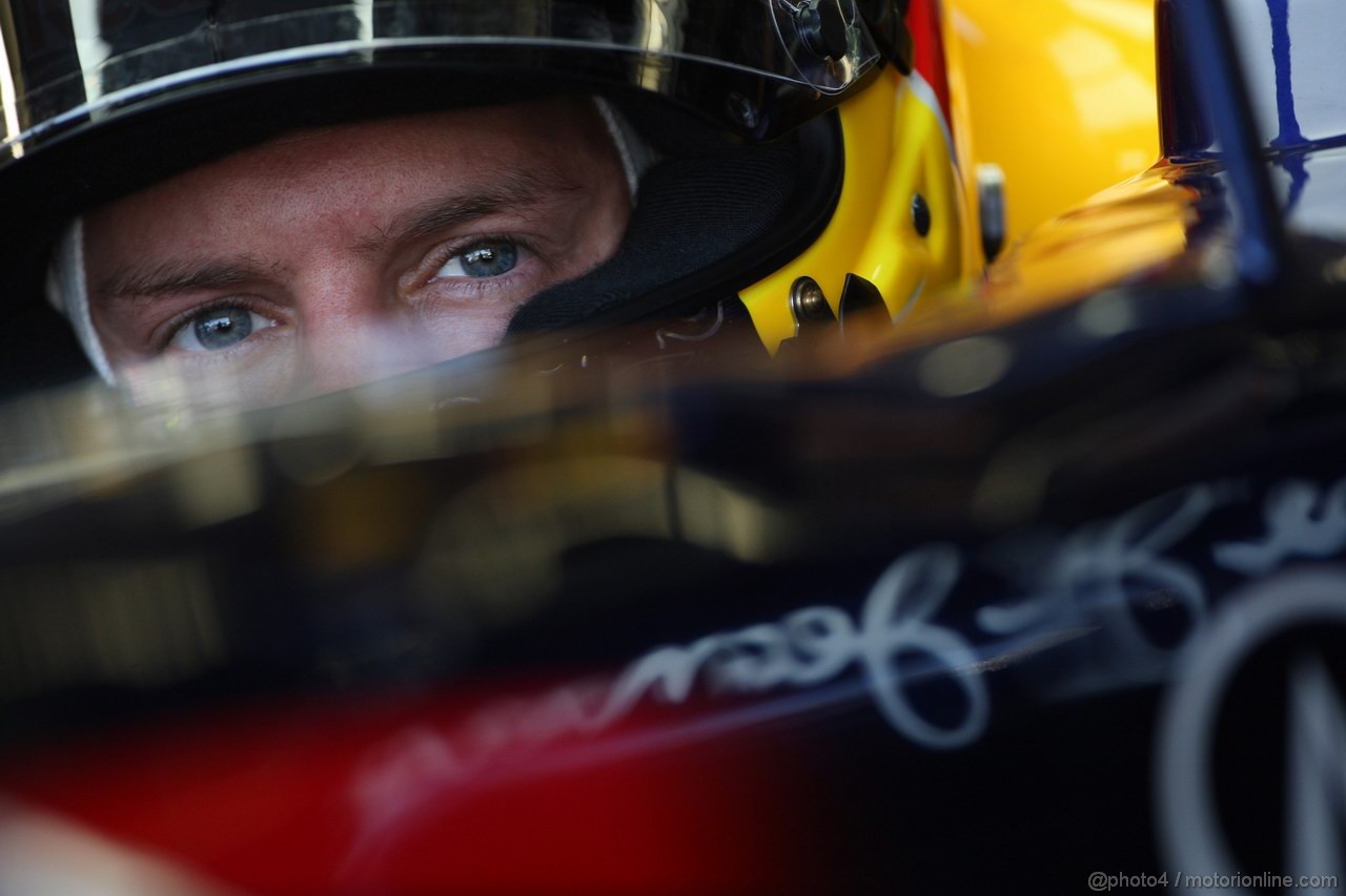 GP EUROPA, 25.06.2011- Prove Libere 3, Sabato, Sebastian Vettel (GER), Red Bull Racing, RB7 