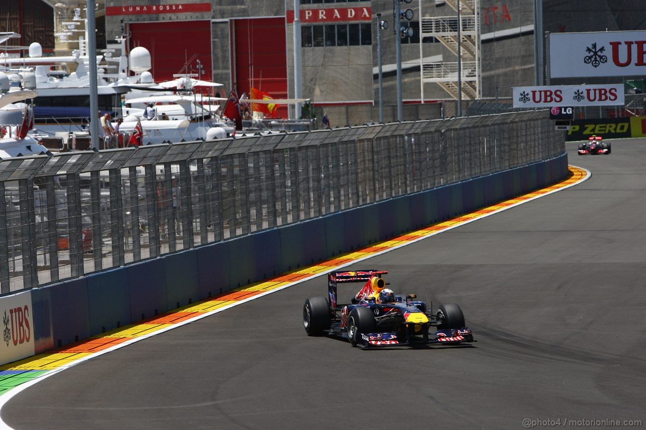 GP EUROPA, 25.06.2011- Qualifiche, Sebastian Vettel (GER), Red Bull Racing, RB7 