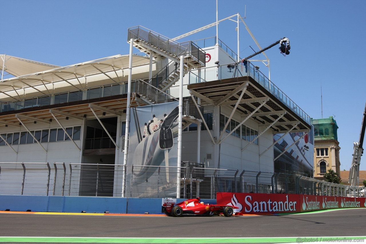 GP EUROPA, 25.06.2011- Qualifiche, Fernando Alonso (ESP), Ferrari, F-150 Italia 