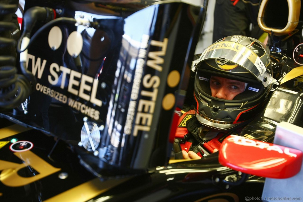 GP EUROPA, 25.06.2011- Nick Heidfeld (GER) Lotus Renault GP R31  