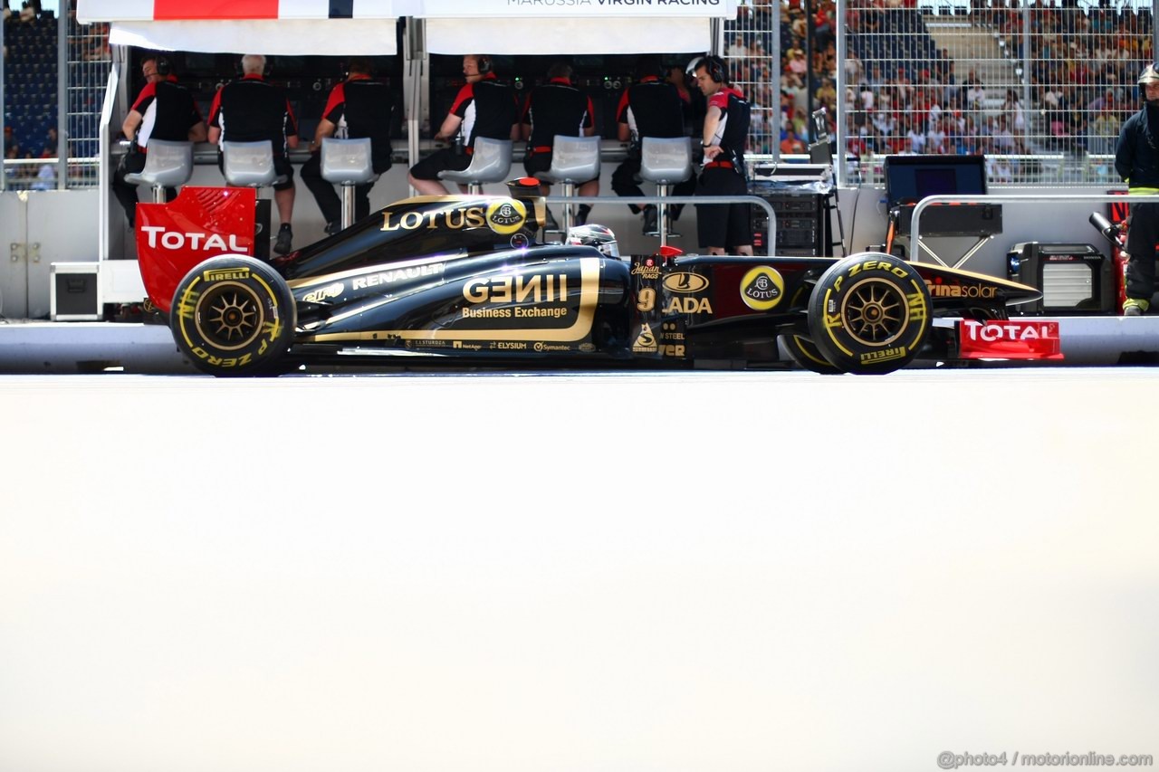 GP EUROPA, 25.06.2011- Nick Heidfeld (GER) Lotus Renault GP R31