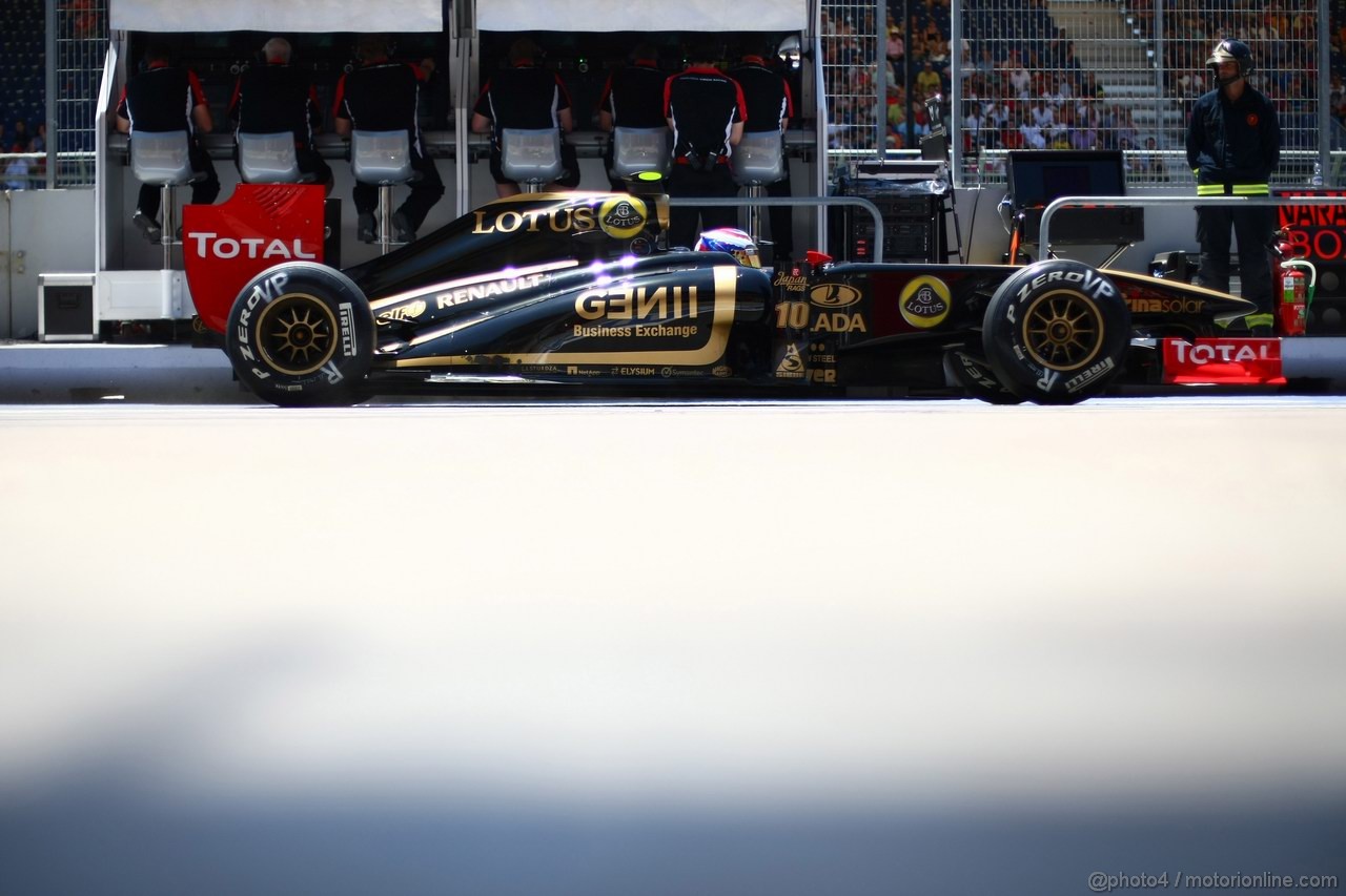 GP EUROPA, 25.06.2011- Prove Libere 3, Sabato, Vitaly Petrov (RUS), Lotus Renault GP, R31 