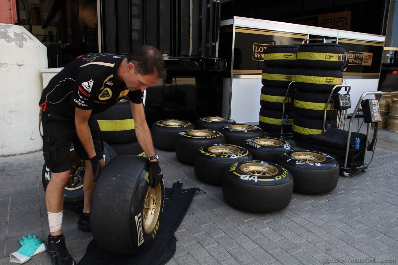 GP EUROPA, 25.06.2011- Pirelli Tyres, OZ Wheels 