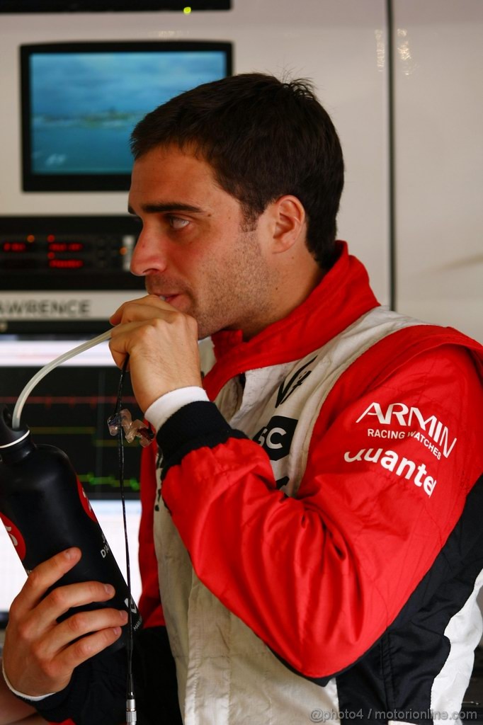 GP EUROPA, 24.06.2011- Prove Libere 1, Venerdi', Jerome D'Ambrosio (BEL), Marussia Virgin Racing VR-02 