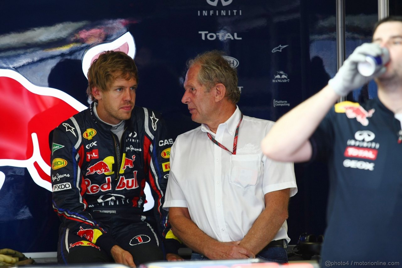 GP EUROPA, 24.06.2011- Prove Libere 1, Venerdi', Sebastian Vettel (GER), Red Bull Racing, RB7 