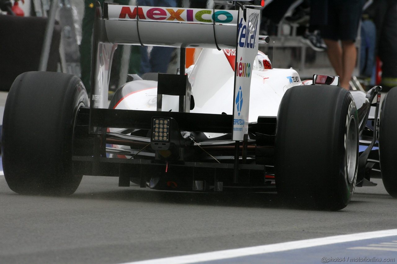 GP EUROPA, 24.06.2011- Prove Libere 1, Venerdi', Kamui Kobayashi (JAP), Sauber F1 Team C30 