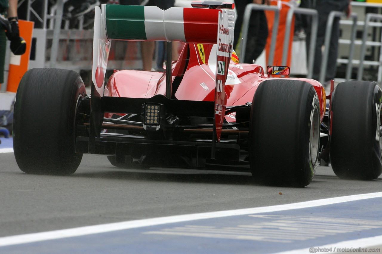 GP EUROPA, 24.06.2011- Prove Libere 1, Venerdi', Fernando Alonso (ESP), Ferrari, F-150 Italia 