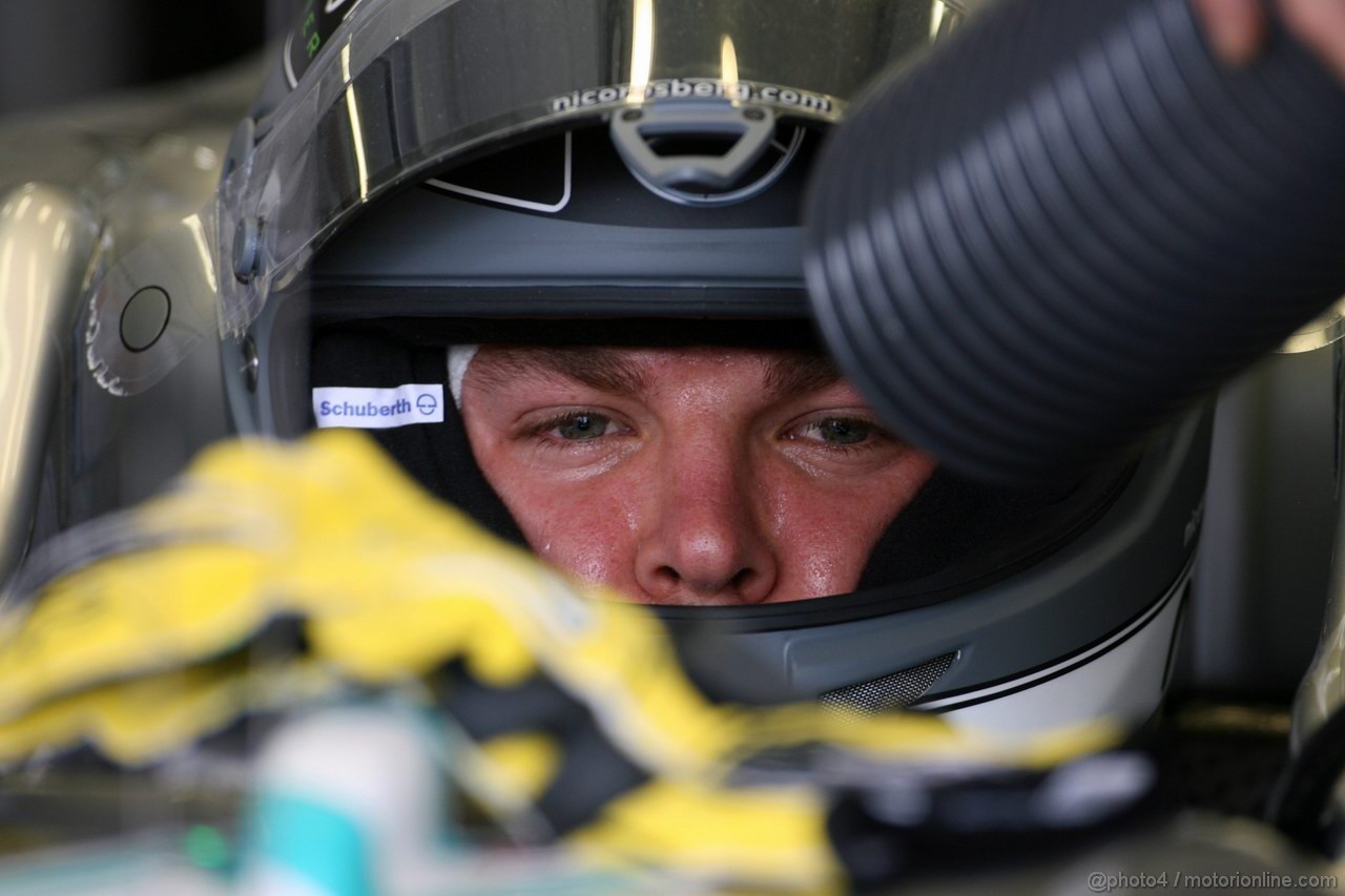 GP EUROPA, 24.06.2011- Prove Libere 1, Venerdi', Nico Rosberg (GER), Mercedes GP Petronas F1 Team, MGP W02 