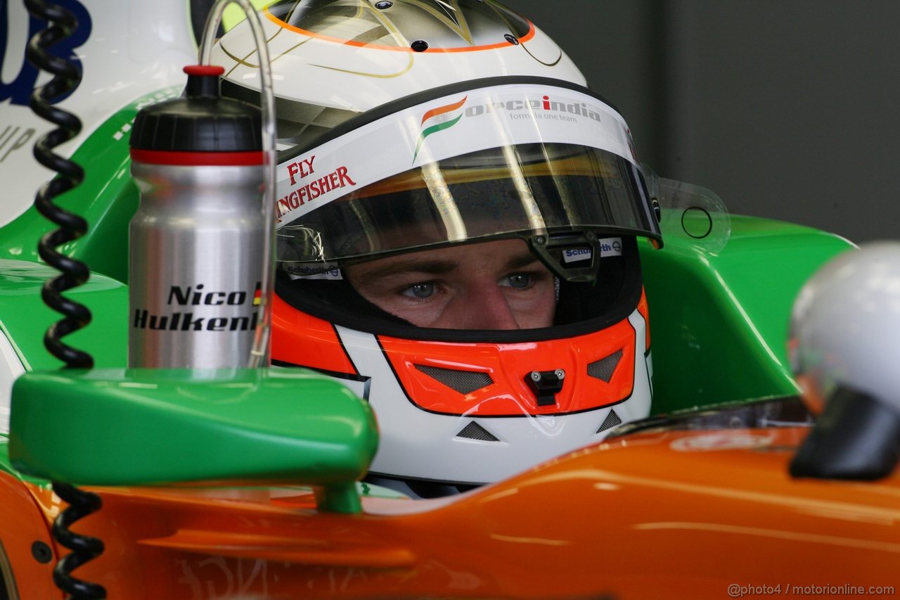 GP EUROPA, 24.06.2011- Prove Libere 1, Venerdi', Nico Hulkenberg (GER), Force India F1 Team, Test Driver 