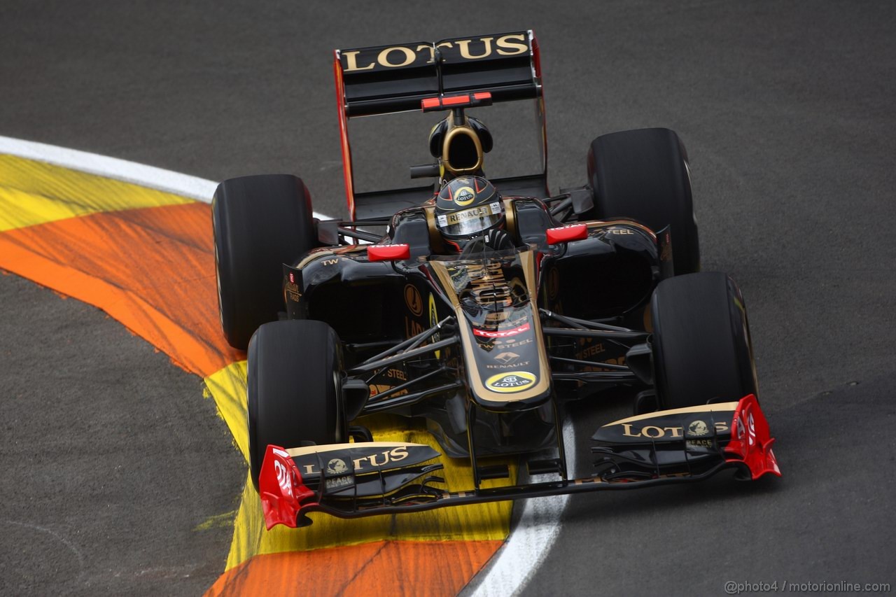 GP EUROPA, 24.06.2011- Prove Libere 1, Venerdi', Nick Heidfeld (GER) Lotus Renault GP R31  