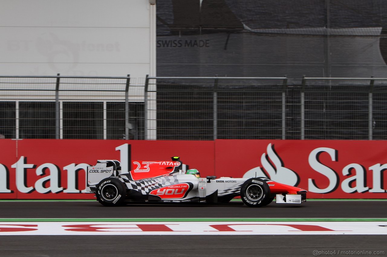 GP EUROPA, 24.06.2011- Prove Libere 1, Venerdi', Vitantonio Liuzzi (ITA), Hispania Racing F1 Team, HRT  