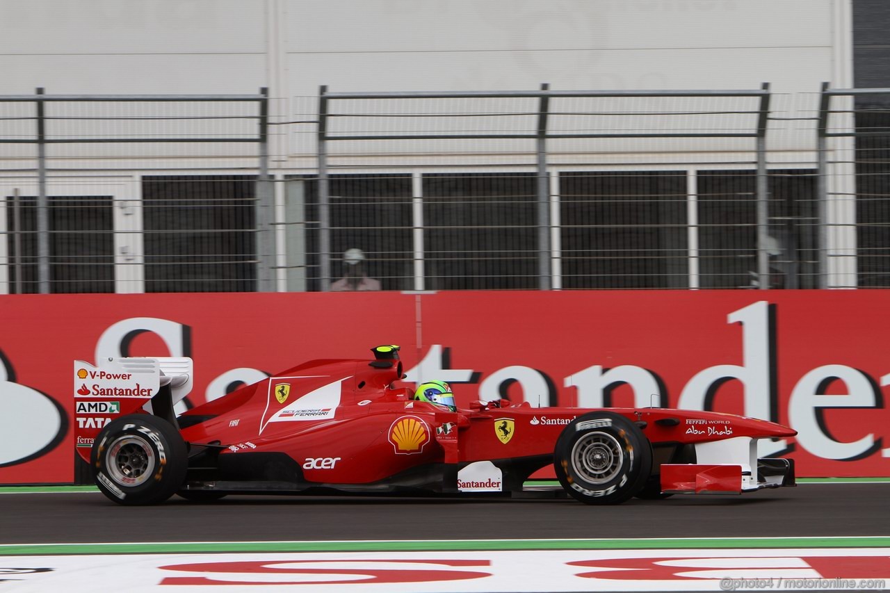 GP EUROPA, 24.06.2011- Prove Libere 1, Venerdi', Felipe Massa (BRA), Ferrari, F-150 Italia 