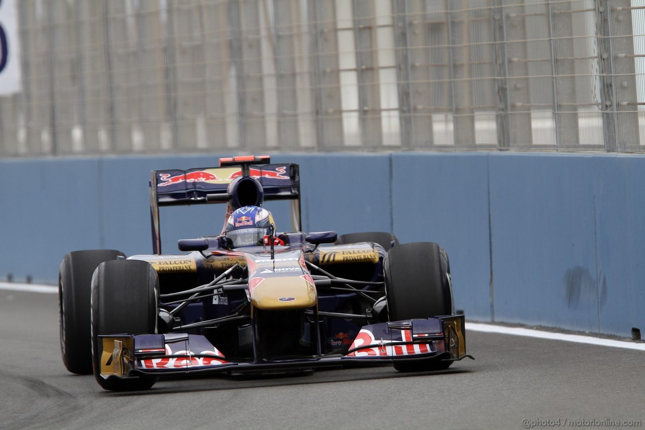 GP EUROPA, 24.06.2011- Prove Libere 1, Venerdi', Daniel Ricciardo (AUS), Test Driver Scuderia Toro Rosso, STR6 