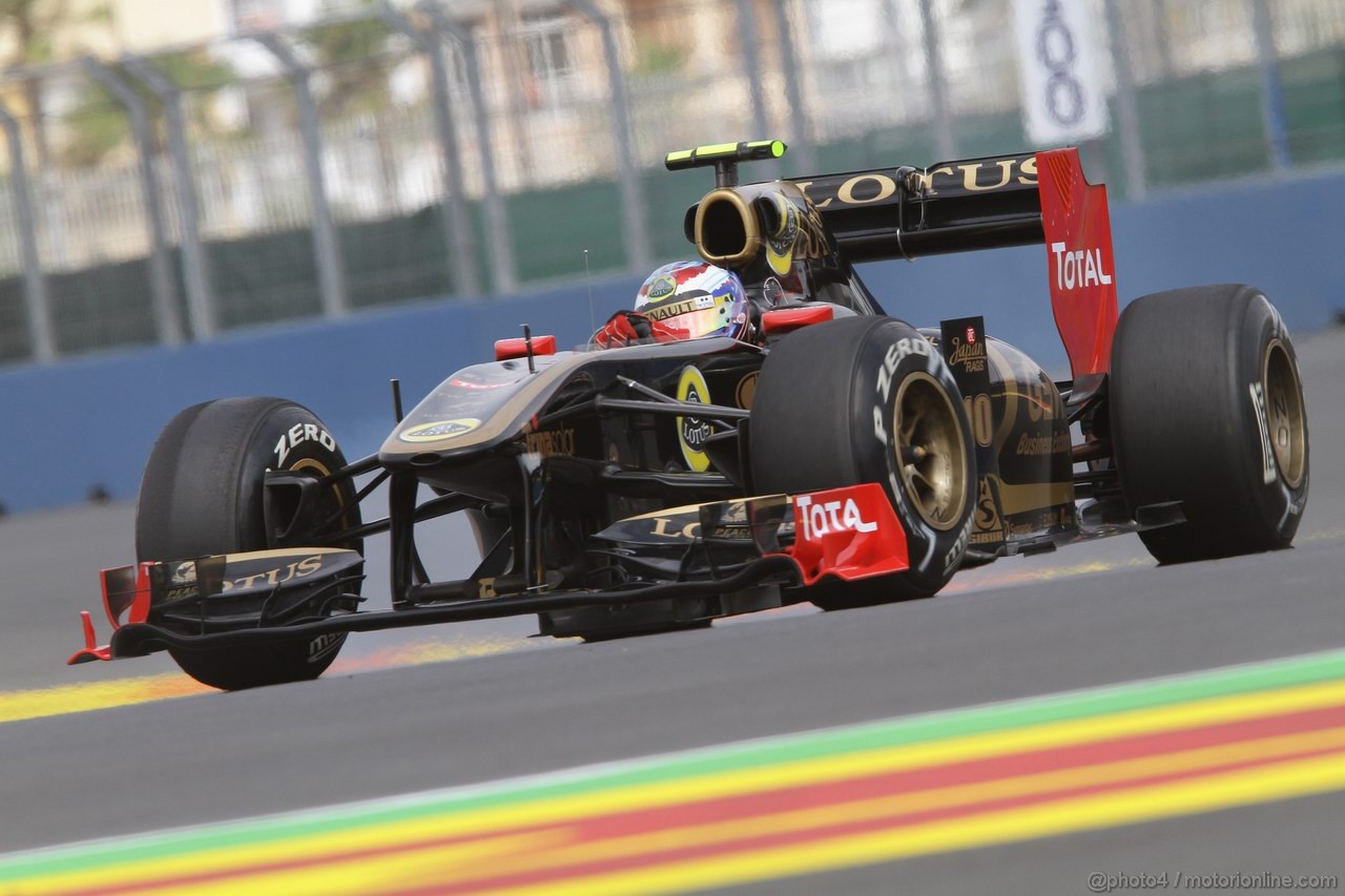 GP EUROPA, 24.06.2011- Prove Libere 1, Venerdi', Vitaly Petrov (RUS), Lotus Renault GP, R31 