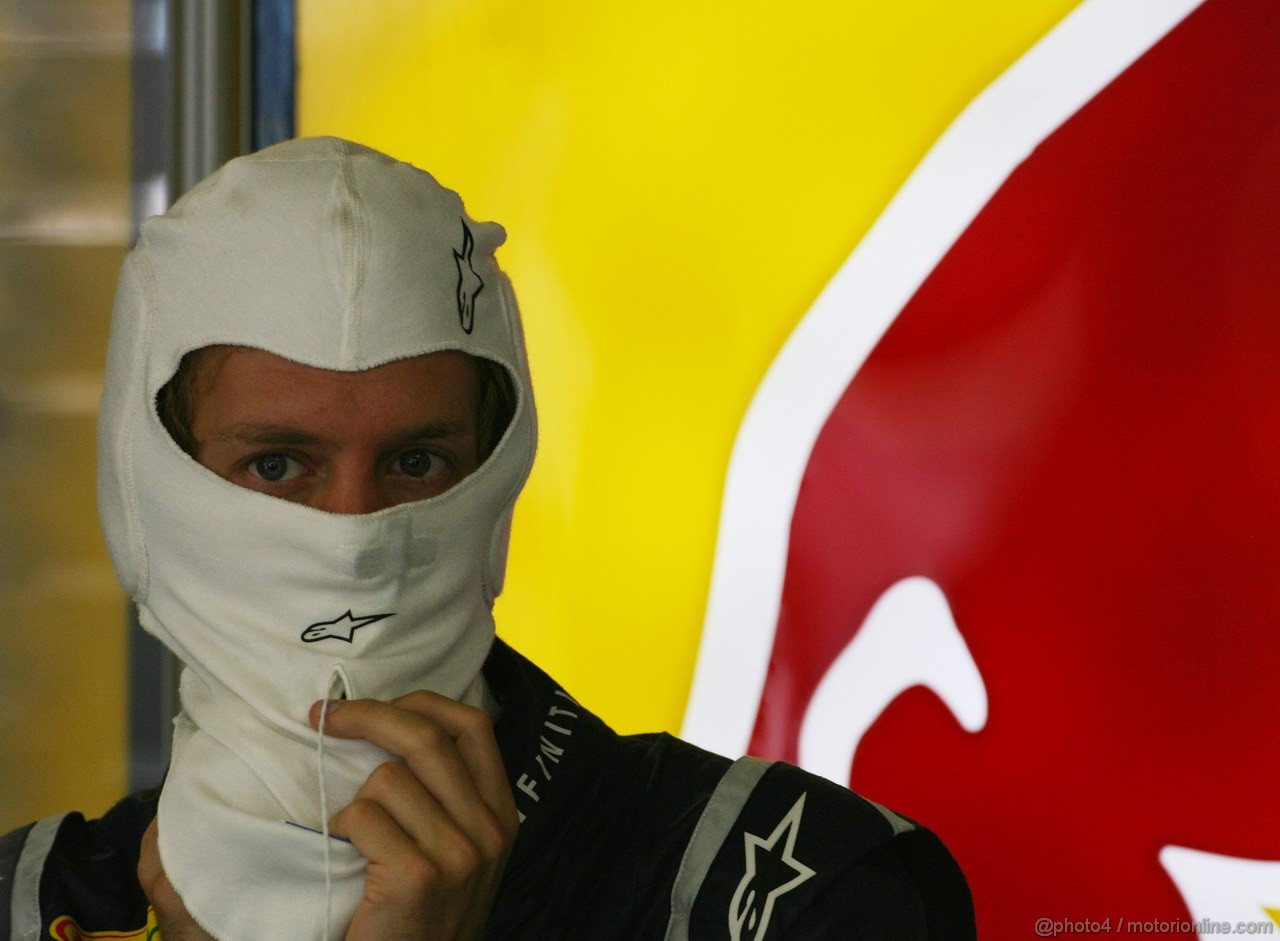 GP EUROPA, 24.06.2011- Prove Libere 2, Venerdi', Sebastian Vettel (GER), Red Bull Racing, RB7 