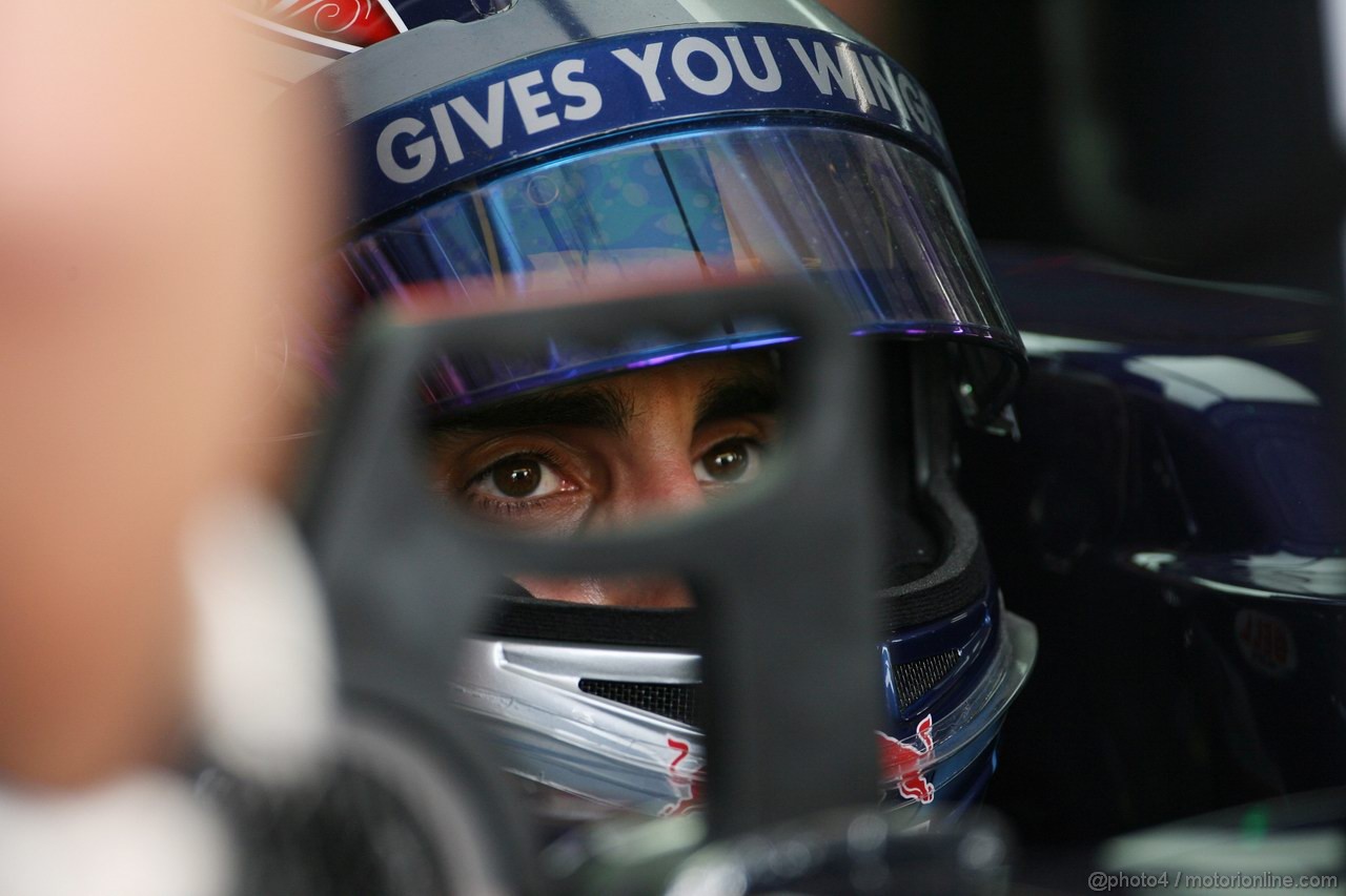 GP EUROPA, 24.06.2011- Prove Libere 2, Venerdi', Sébastien Buemi (SUI), Scuderia Toro Rosso, STR6 