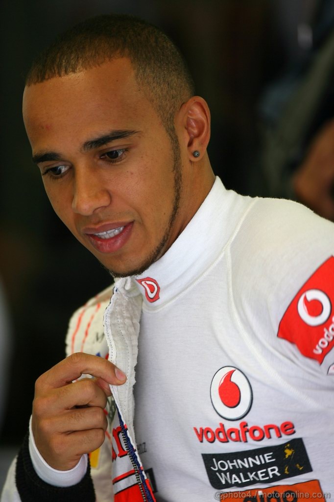 GP EUROPA, 24.06.2011- Prove Libere 2, Venerdi', Lewis Hamilton (GBR), McLaren  Mercedes, MP4-26 