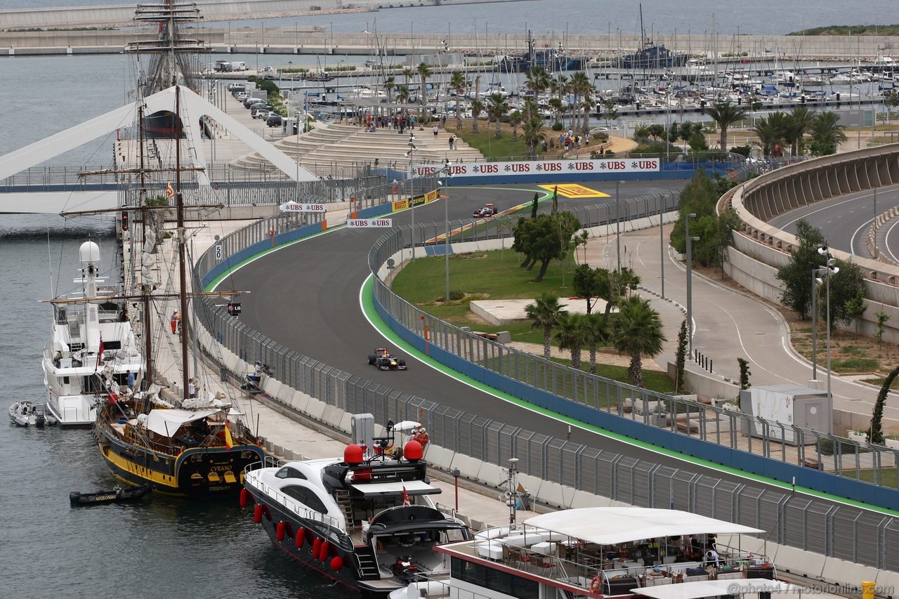 GP EUROPA, 24.06.2011- Prove Libere 2, Venerdi', Sebastian Vettel (GER), Red Bull Racing, RB7 