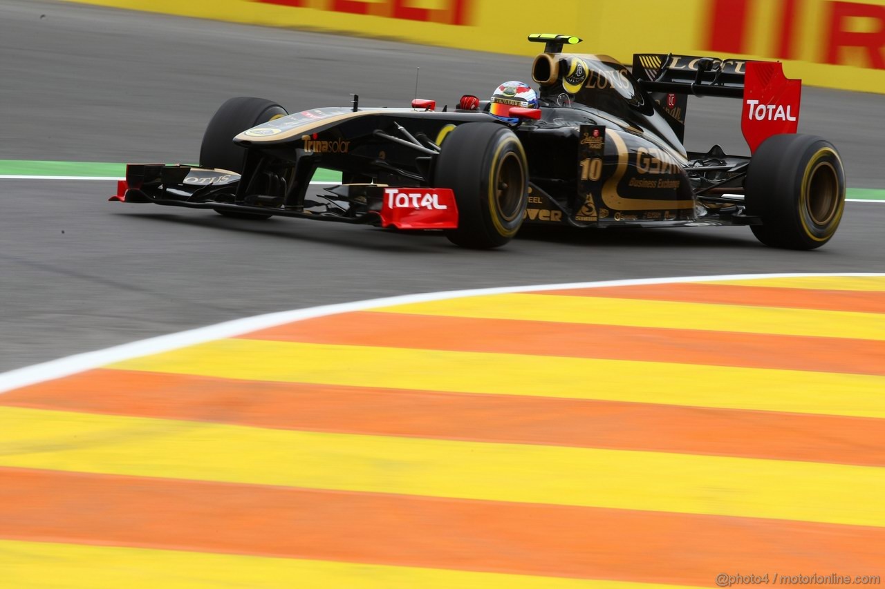 GP EUROPA, 24.06.2011- Prove Libere 2, Venerdi', Vitaly Petrov (RUS), Lotus Renault GP, R31 