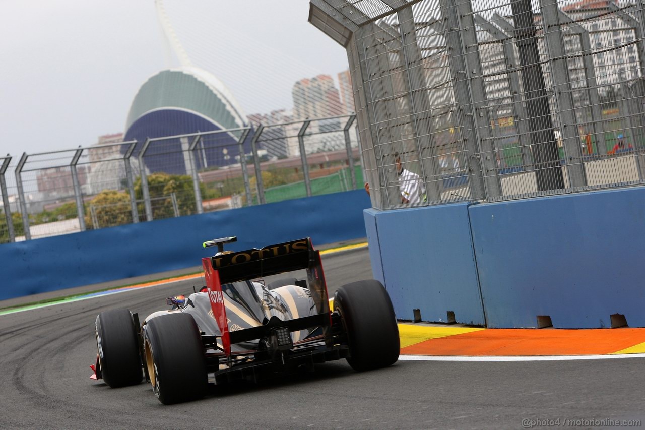 GP EUROPA, 24.06.2011- Prove Libere 2, Venerdi', Vitaly Petrov (RUS), Lotus Renault GP, R31 