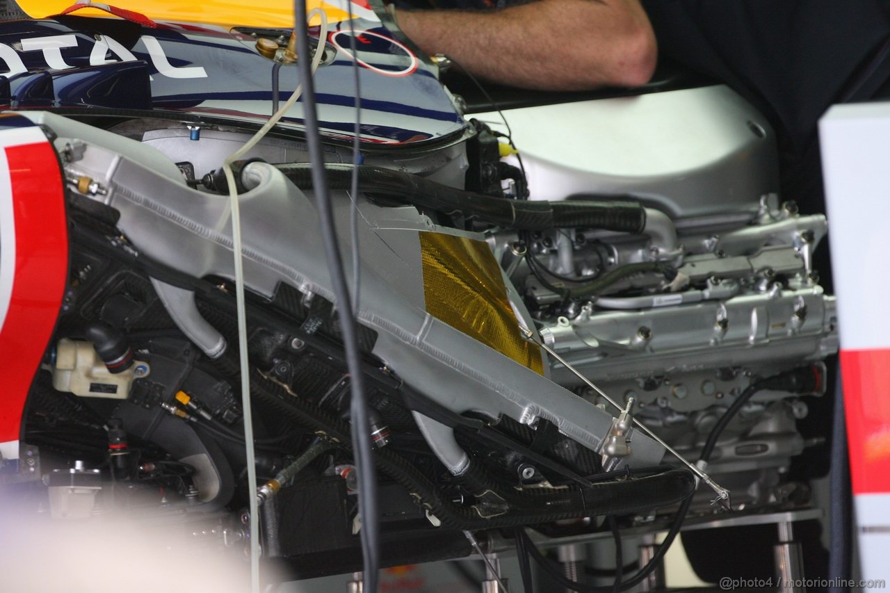 GP EUROPA, 24.06.2011- Red Bull Racing, RB7, detail