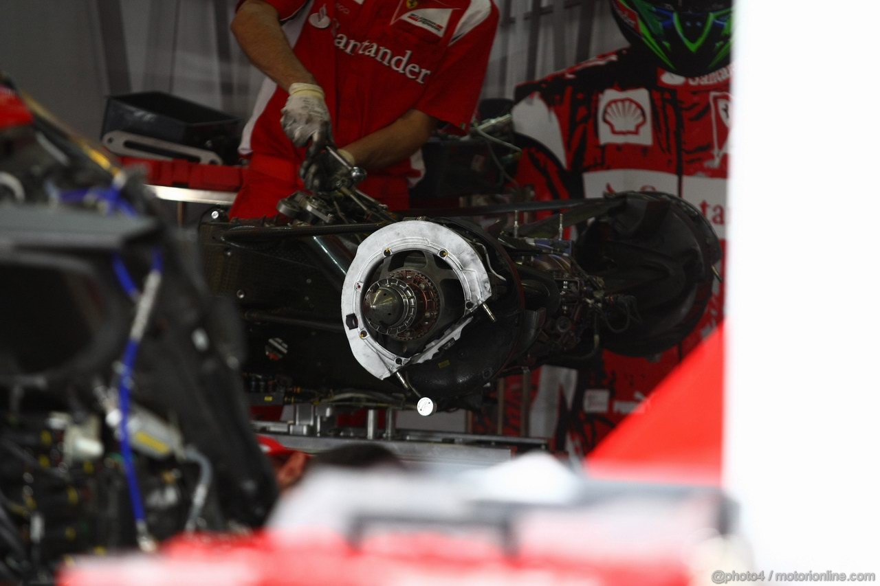 GP EUROPA, 24.06.2011- Ferrari, F-150 Italia, detail