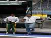 GP EUROPA, 24.06.2011- Prove Libere 1, Venerdi', Karun Chandhok (IND), Test Driver, Team Lotus, TL11  e his father