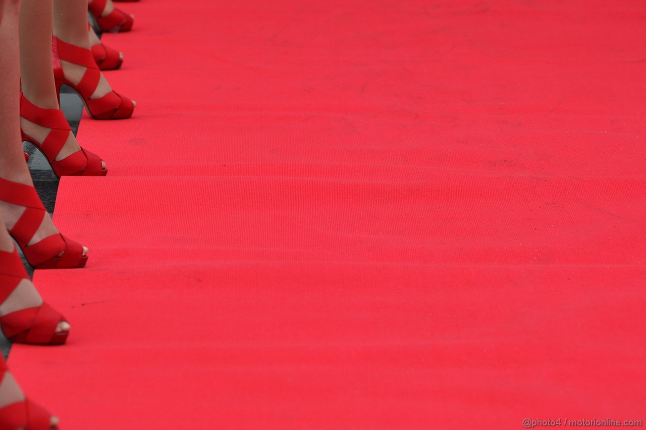 GP GERMANIA, 24.07.2011- grid girl, pitbabess 