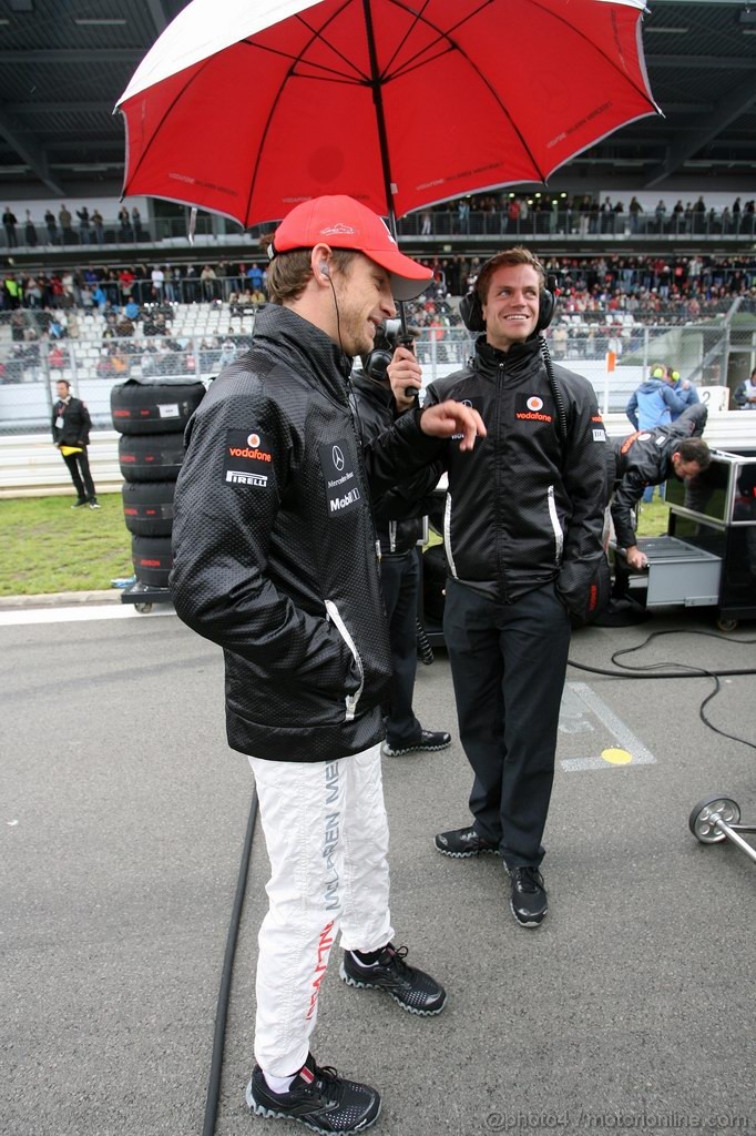 GP GERMANIA, 24.07.2011- Gara, Jenson Button (GBR), McLaren  Mercedes, MP4-26 