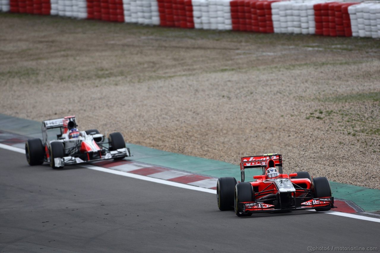 GP GERMANIA, 24.07.2011- Gara, Jerome D'Ambrosio (BEL), Marussia Virgin Racing VR-02 