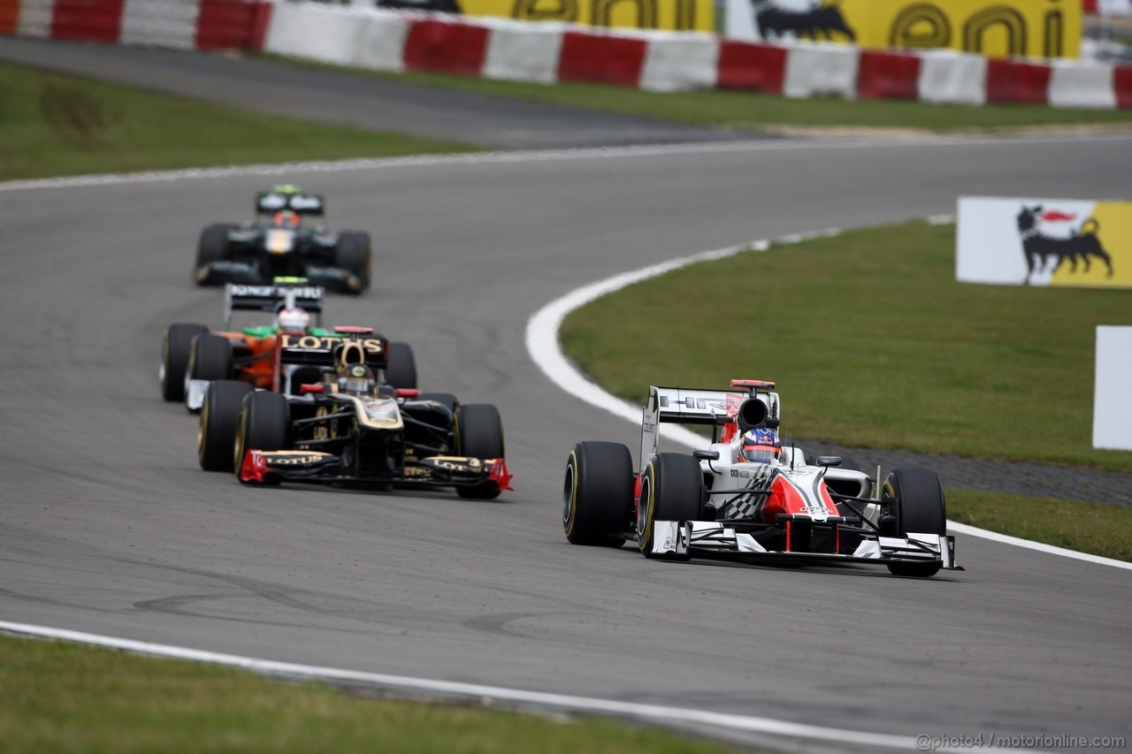 GP GERMANIA, 24.07.2011- Gara, Daniel Ricciardo (AUS), HRT Formula One Team 