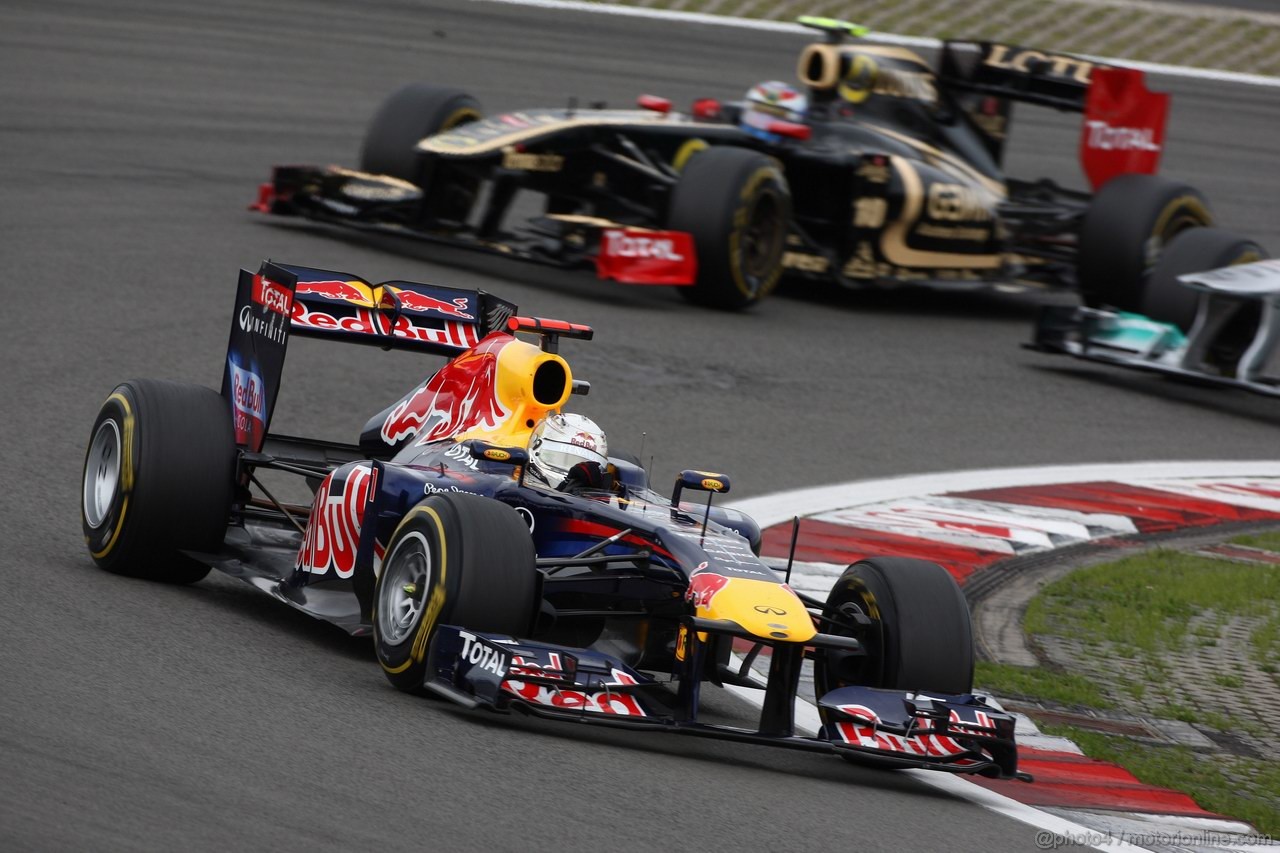 GP GERMANIA, 24.07.2011- Gara, Sebastian Vettel (GER), Red Bull Racing, RB7 