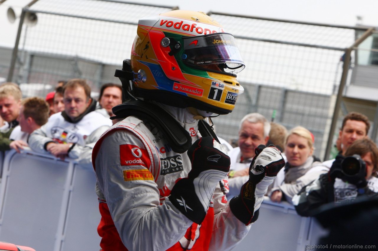 GP GERMANIA, 24.07.2011- Gara, Lewis Hamilton (GBR), McLaren  Mercedes, MP4-26 vincitore 