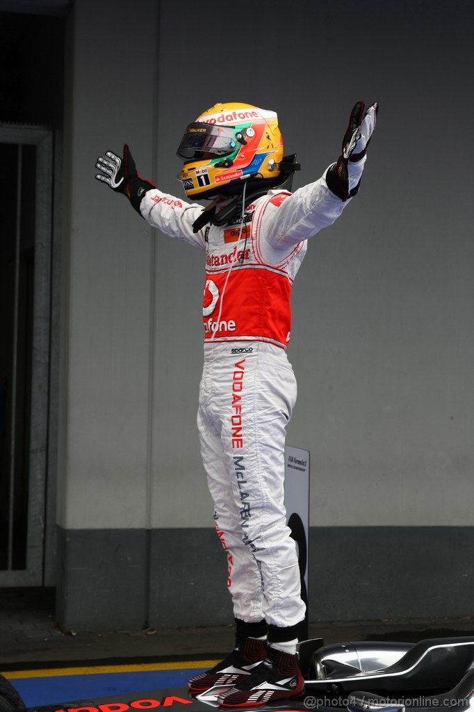 GP GERMANIA, 24.07.2011- Gara, Lewis Hamilton (GBR), McLaren  Mercedes, MP4-26 vincitore 