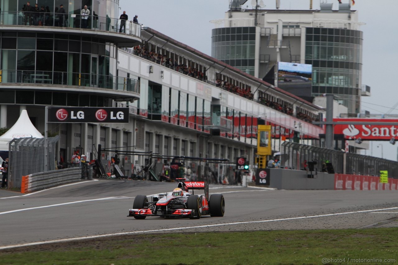 GP GERMANIA, 24.07.2011- Gara, Lewis Hamilton (GBR), McLaren  Mercedes, MP4-26 