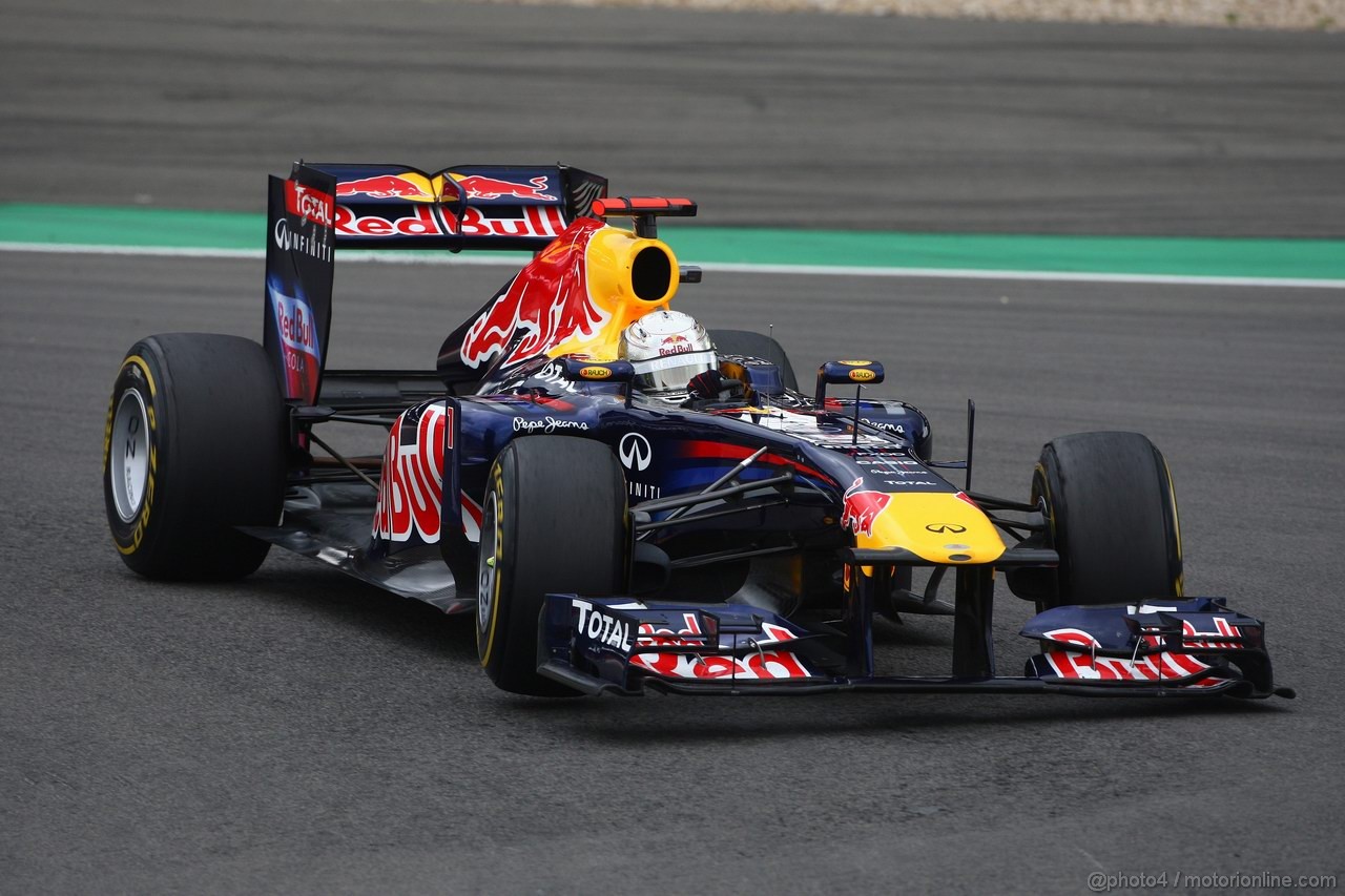 GP GERMANIA, 24.07.2011- Gara, Sebastian Vettel (GER), Red Bull Racing, RB7 