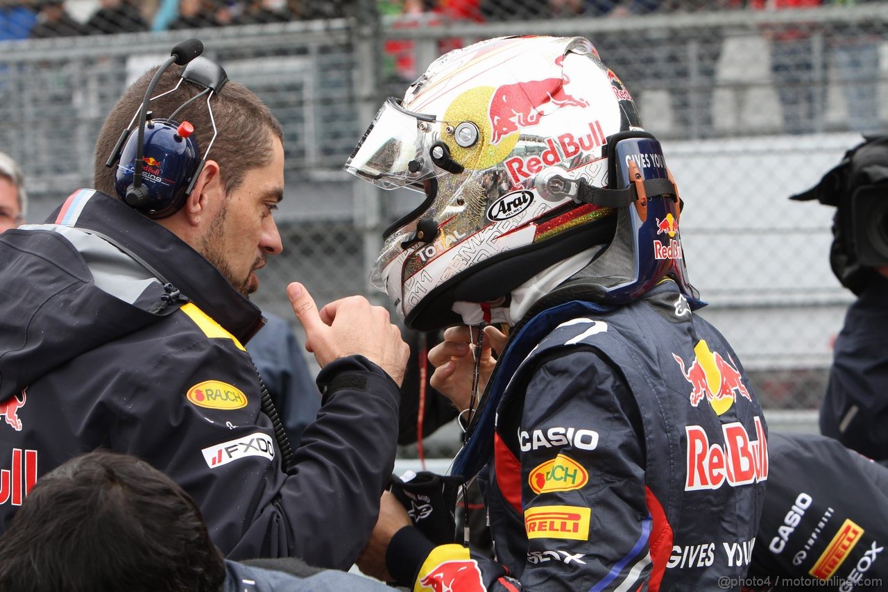 GP GERMANIA, 24.07.2011- Gara, Sebastian Vettel (GER), Red Bull Racing, RB7 