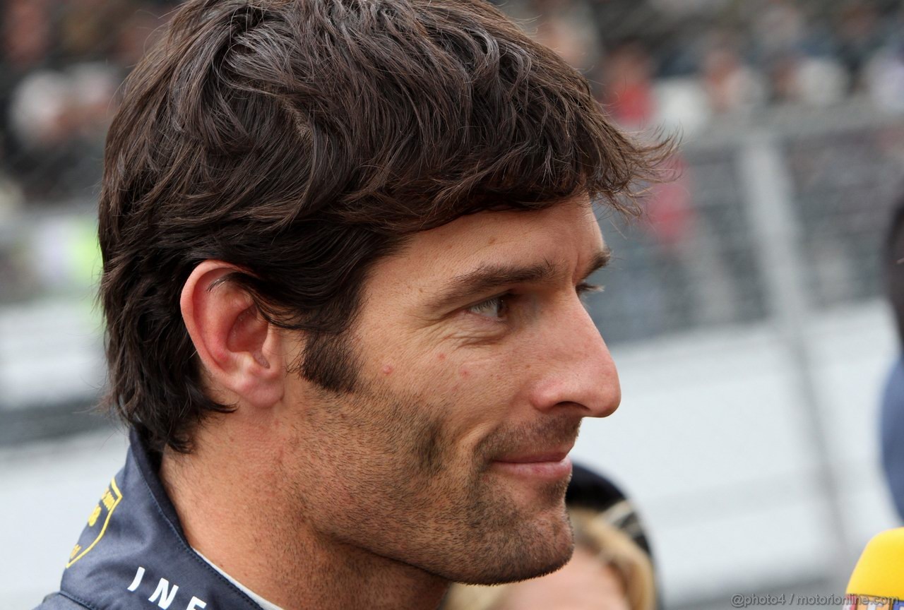 GP GERMANIA, 24.07.2011- Gara, Mark Webber (AUS), Red Bull Racing, RB7 