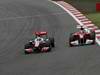 GP GERMANIA, 24.07.2011- Gara, Lewis Hamilton (GBR), McLaren  Mercedes, MP4-26 e Fernando Alonso (ESP), Ferrari, F-150 Italia 