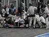 GP GERMANIA, 24.07.2011- Gara, Pit Stop, Sergio Pérez (MEX), Sauber F1 Team C30 