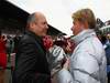 GP GERMANIA, 24.07.2011- Gara, Ron Dennis (GBR), McLaren e Mika Hakkinen (FIN), ex F1 driver 