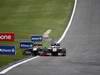 GP GERMANIA, 24.07.2011- Gara, Nick Heidfeld (GER) Lotus Renault GP R31  e Sébastien Buemi (SUI), Scuderia Toro Rosso, STR6 